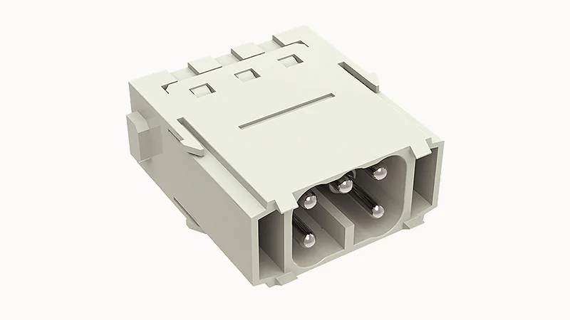 Вилочная контактная вставка DME-005-MP-Z1-00Z(H) - Вилочная контактная вставка, Push-in фиксация, 5 полюсов, типоразмер модульный, 400V, 16A, сечение обслуживаемых проводников 0,14-2,5 мм кв,, тип покрытия контактов: серебро