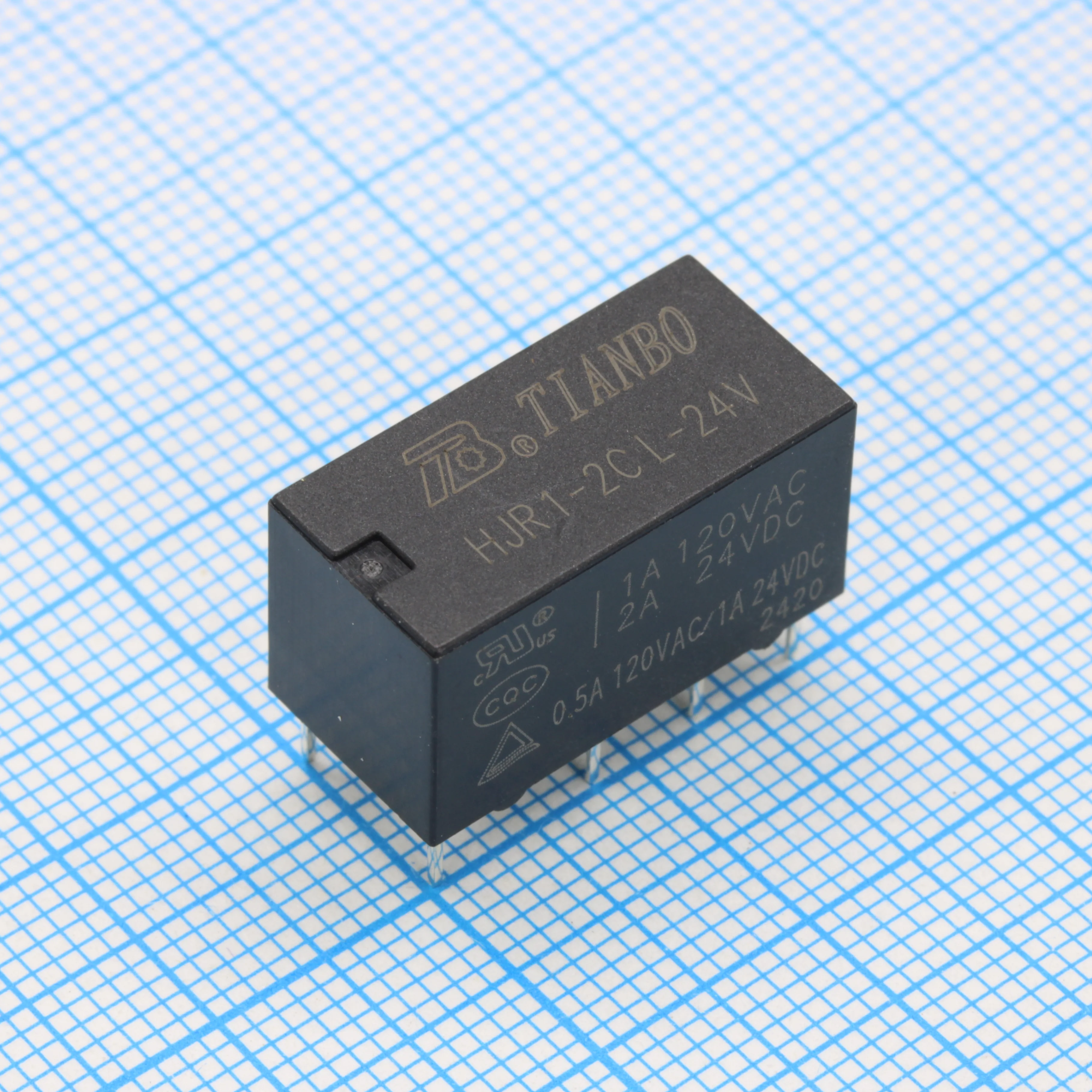 HJR1-2C-L-24VDC - Реле HJR1-2C-L-24VDC
