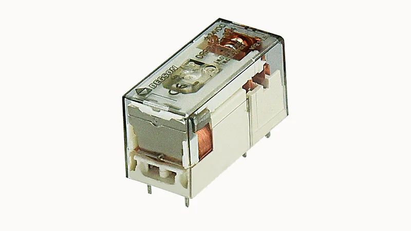 Реле без колодки DRPB-1CH-D24 - Реле, 1 группа переключающих контактов, 16A, 24DC, материал контактов: Ag
