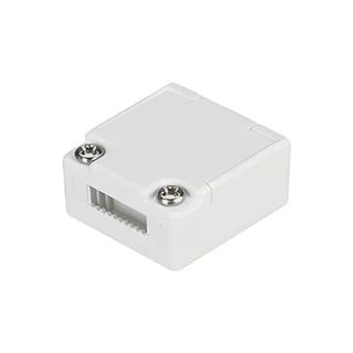 Заглушка для ленты ARL-50000PV (15.5x6mm) глухая 027061 - Заглушка для установки на конец ленты ARL-50000PV (15.5x6mm, тип WP2) после резки. Материал - белый пластик PC.
