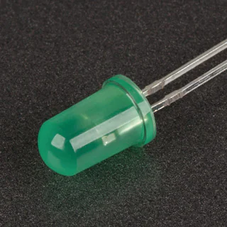 Светодиод ARL2-5013PGD-B (ANR, 5мм (круглый)) 010758 - Светодиод 5мм , мигающий зелёный яркий 525nm, диффузная линза,частота 2,5-3Hz