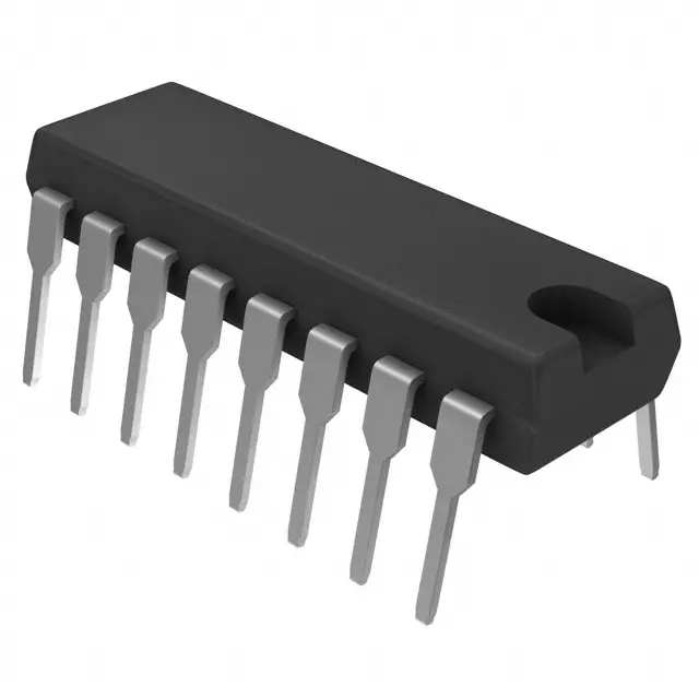 MAX232ACPE+ - Интерфейс RS-232  200кБит/сек  Uп=5В  0...+70°C