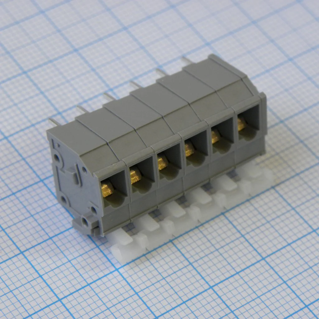 DG242V-5.0-06P-11-00A(H) - Нажимной, безвинтовой клеммный блок