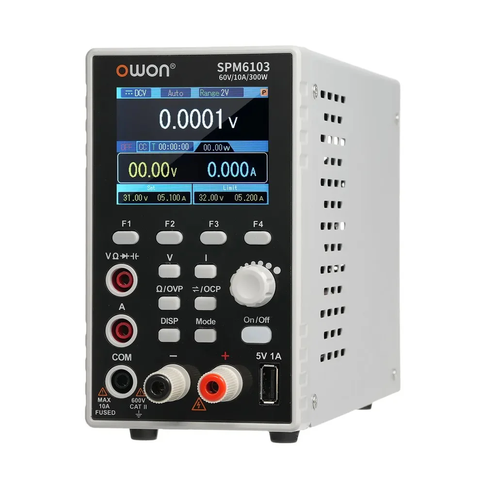 SPM6103 - Программируемый источник питания 0-60V-10А встроенный мультиметр