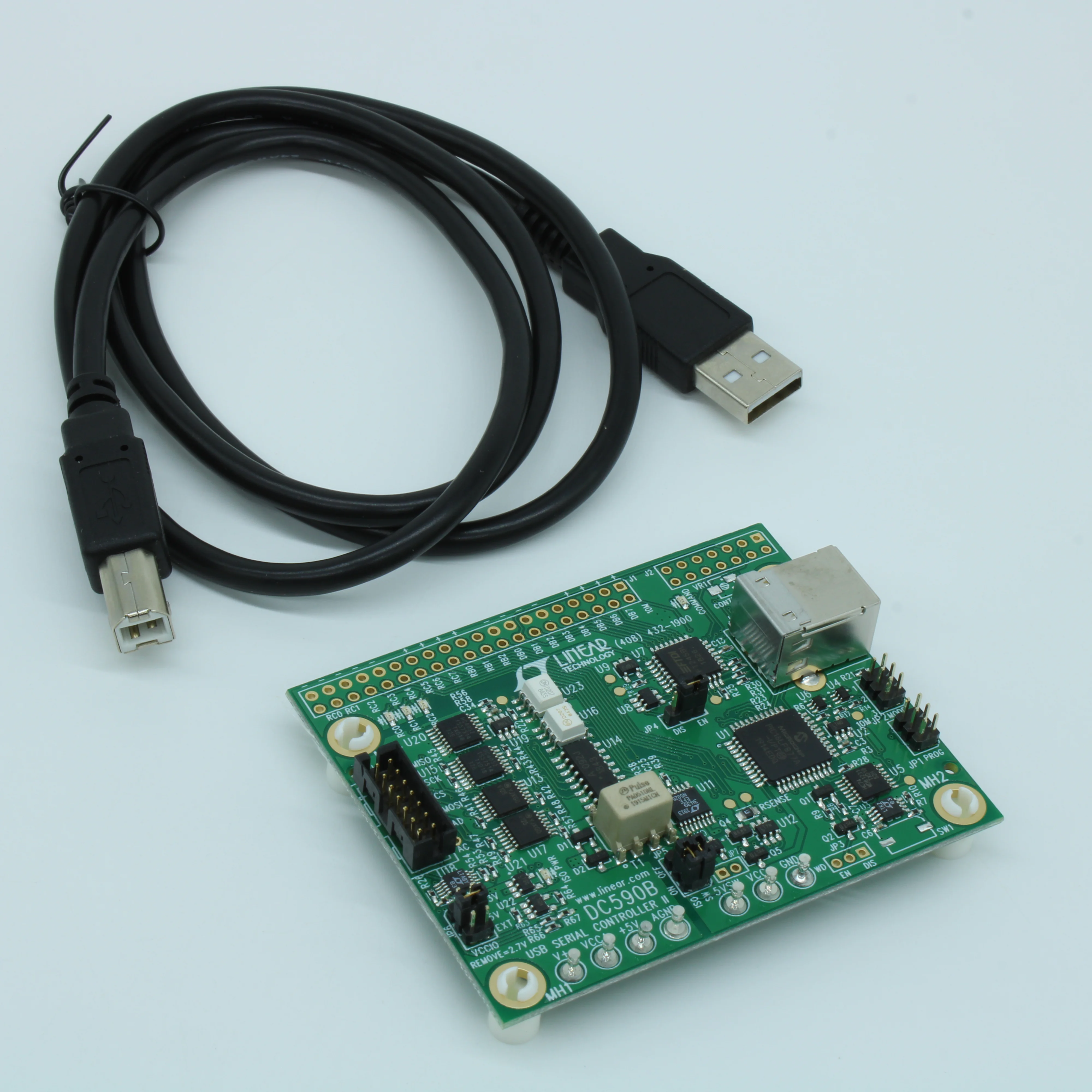 DC590B - Средства разработки интерфейсов USB - контроллер