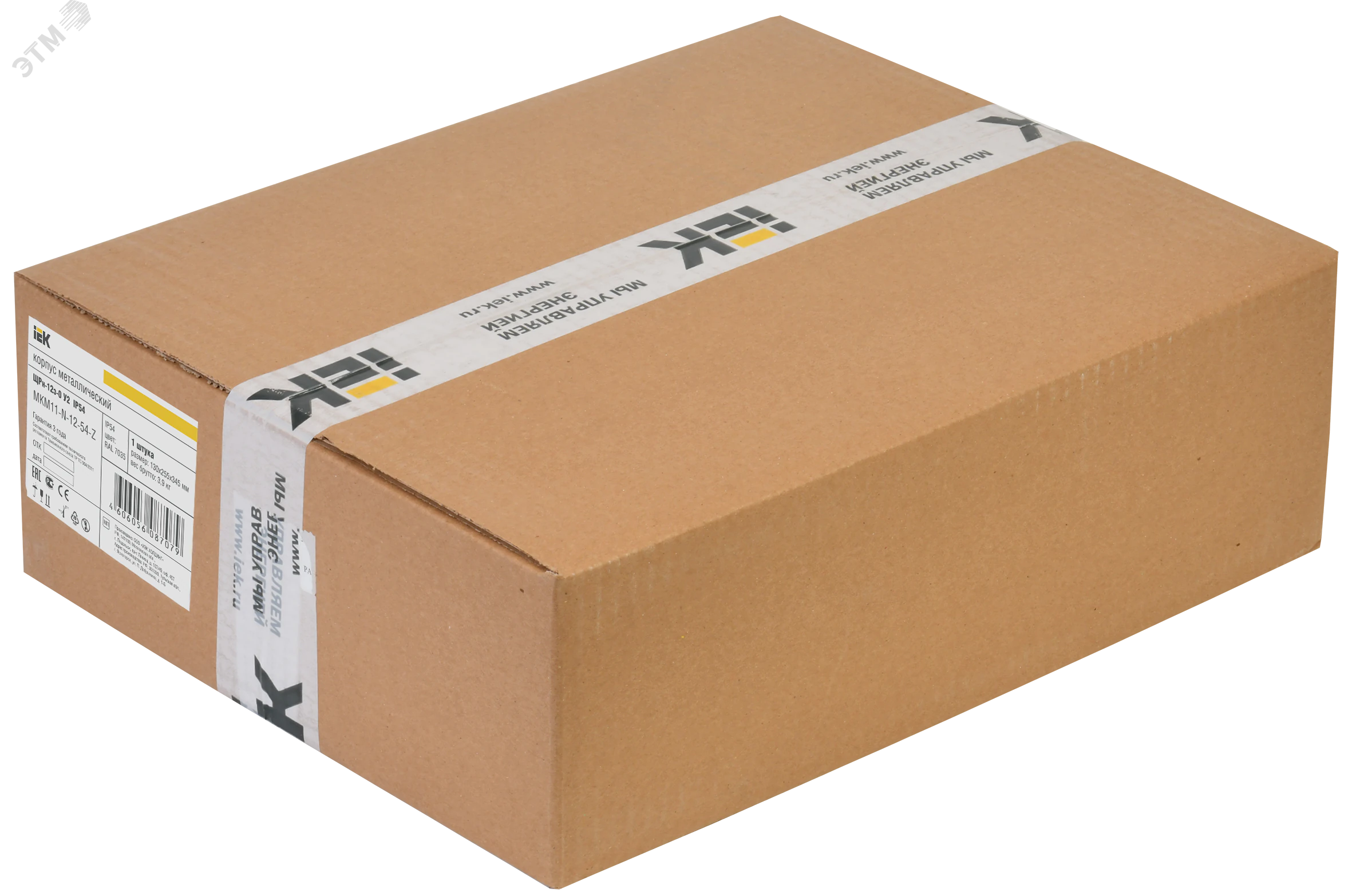 Корпус металлический ЩРн-12 (240х330х120мм) IP54 TITAN 3 MKM11-N-12-54-Z