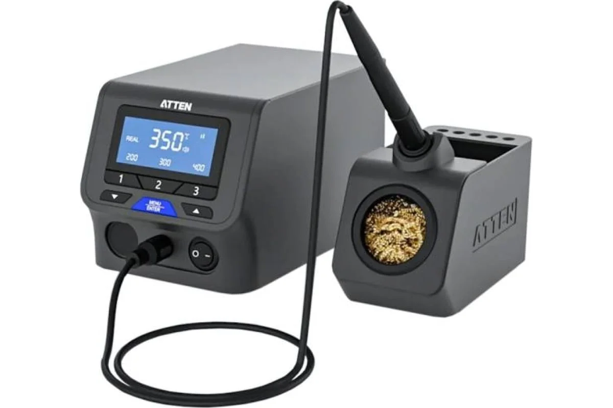 ST-9003D - Паяльная станция 90Вт, цифровая регулировка температуры 80°С - 500°С, тип жала T300-B