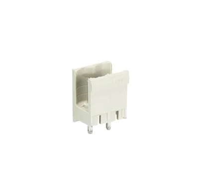 Вилка Wiecon 8113 S / 2 G OB GR OF - Вилочный разъем, вертикальный, без боковых стенок, на плату, шаг 5 мм, 2 полюса, фиксация на плате пайкой, 400V, 12А, без маркировки, цвет: серый, серия 8113 S GOF