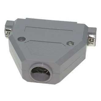 DSUB PLASTIC CASE (DP-37C) - Корпус к разъему D-SUB пластиковый кожух серый
