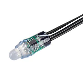 Модуль герметичный ARL-UVR-D12 5V Blue (0.3W, IP67, 90 deg) 043937 - Герметичный светодиодный модуль IP67, цвет свечения СИНИЙ, напряжение 5 В, мощность 0.3 Вт, 1 светодиод DIP 8 мм, угол 90°. 50 шт на проводе, расстояние между модулями 100 мм. IP67. Разм
