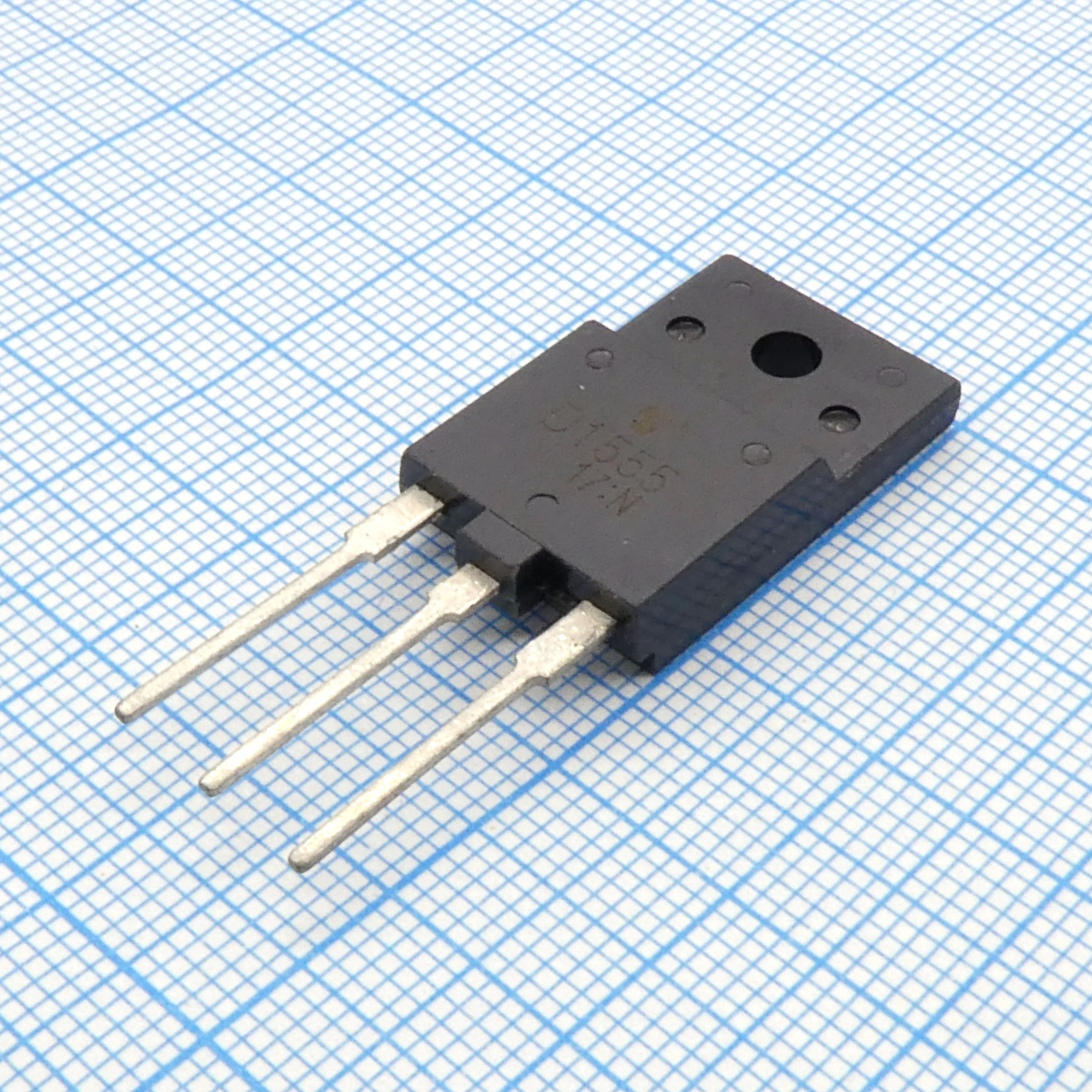 2SD1555 - Биполярный транзистор, NPN, 600 В, 5 А, 50 Вт