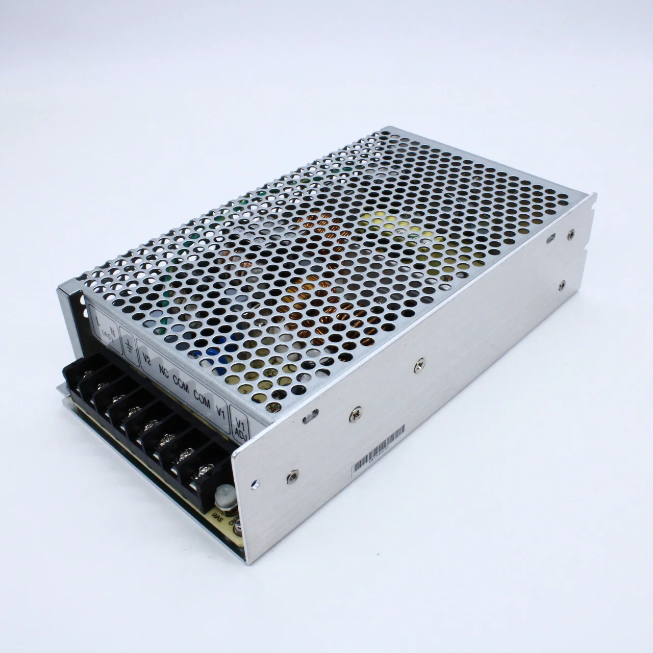 ADS-15512 - AC-DC, 153Вт, вход 88…264В AC, 47…63Гц, ККМ, выход1: 12В/11.5А, рег.10.8…13.2В, выход2: 5В/3А, изоляция 3000В AC, в кожухе 199х110х50мм, -10…+60°С