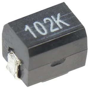 CM453232-102KL - ЧИП-индуктивность проволочная, на ферритовом сердечнике 1мГн 10% 252кГц 30-добротность 30мА 40Ом  1812 лента на катушке