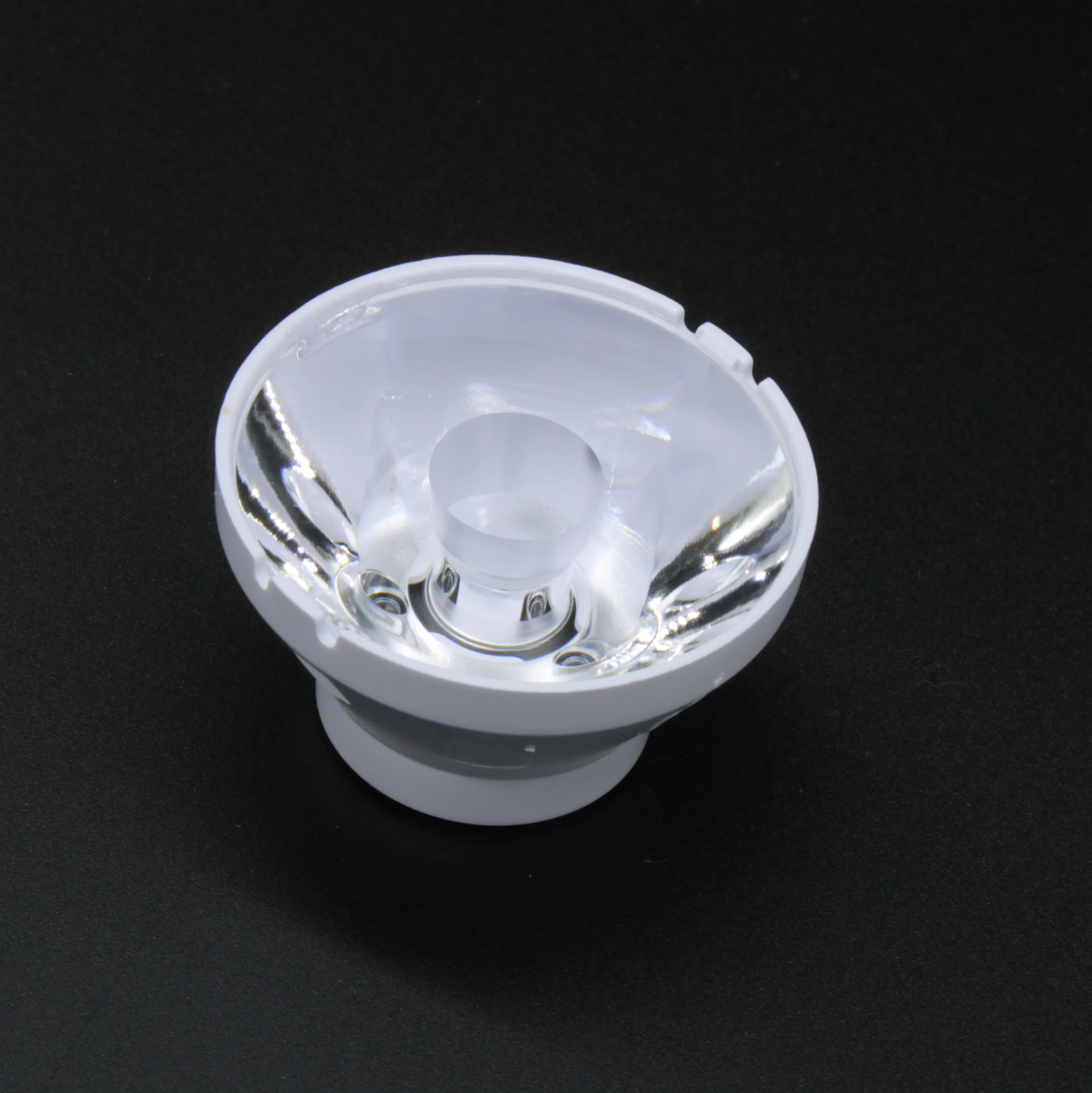 ASH37D22H3G - Линза для светодиода 3535/3030/XML5050, ~3°,  D=37,3mm  H:22mm, PMMA