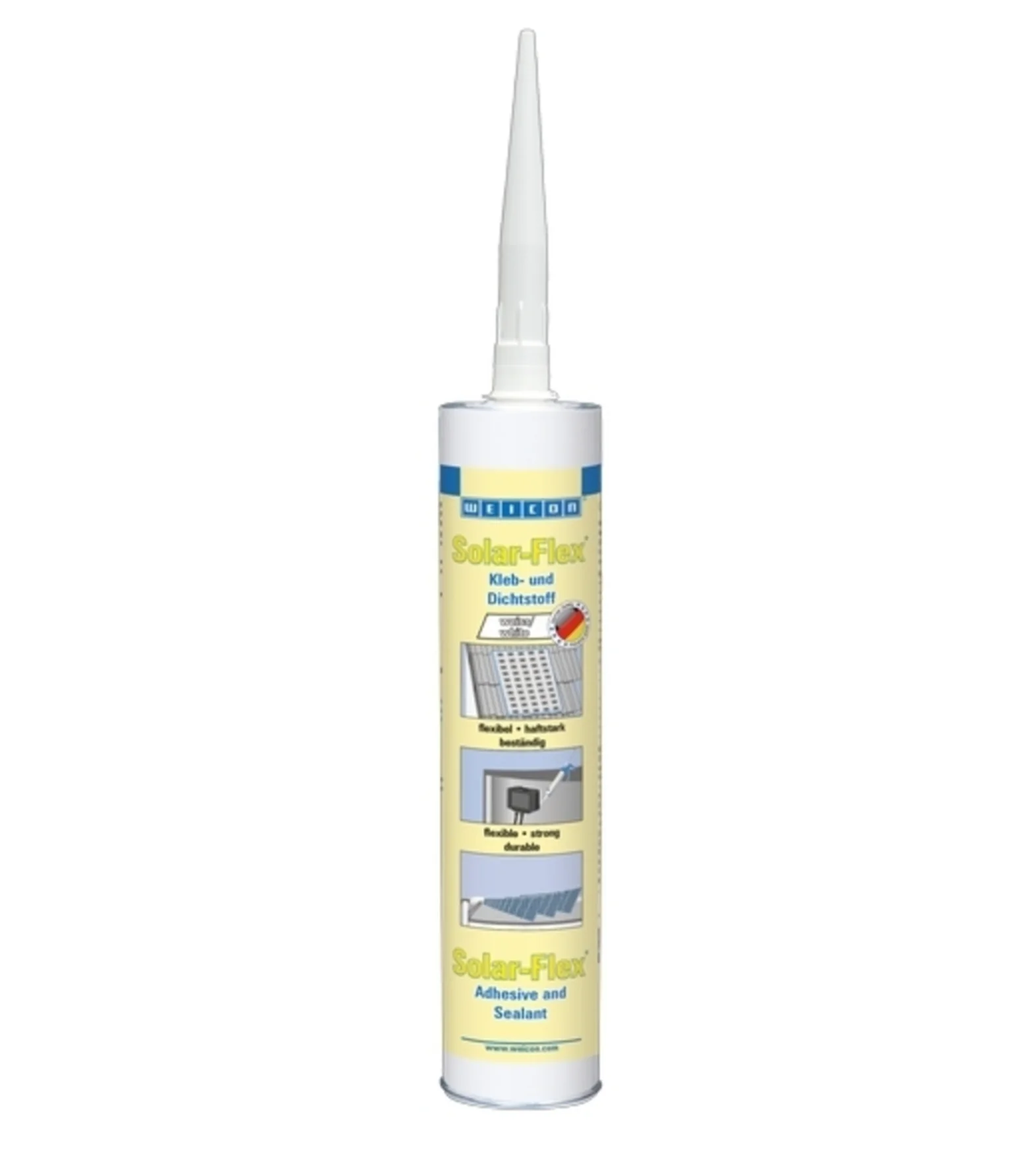 wcn13750290 - 10025036 WEICON Solar-Flex MS-Полимер (290 мл) Устойчив к УФЛ, белый