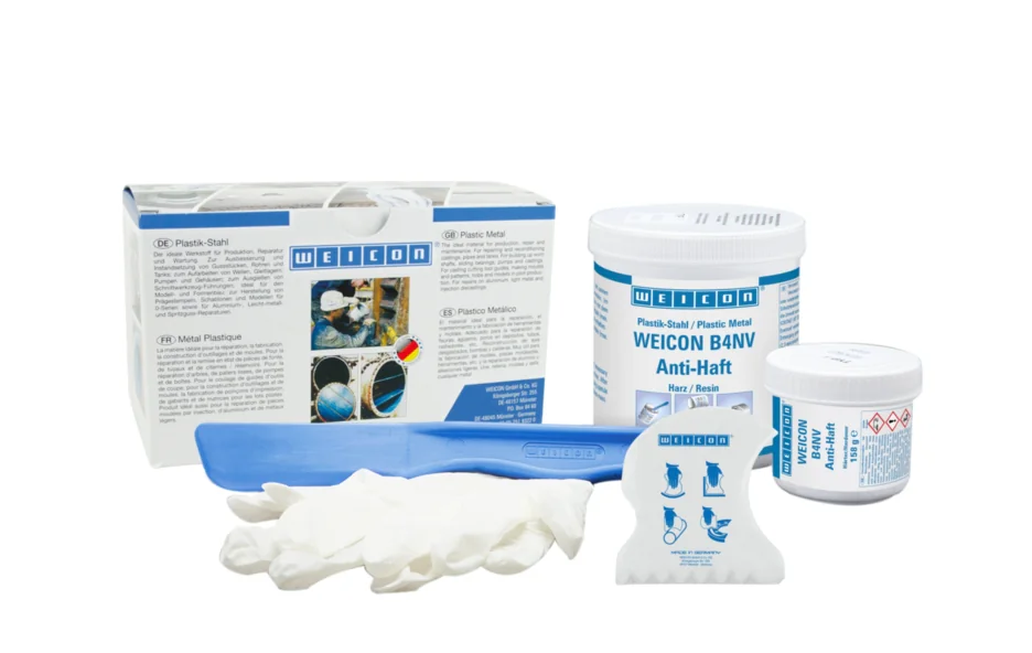 wcn17150005 - 10062940 WEICON B4NV Anti-Stick (0,5 кг) Жидкий композит, с минеральным наполнением, серый