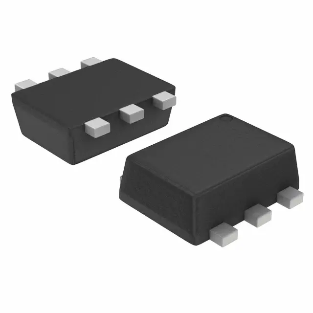 NTZD3155CT2G - Сборка из полевых транзисторов, N/P-канальный, 20 В
