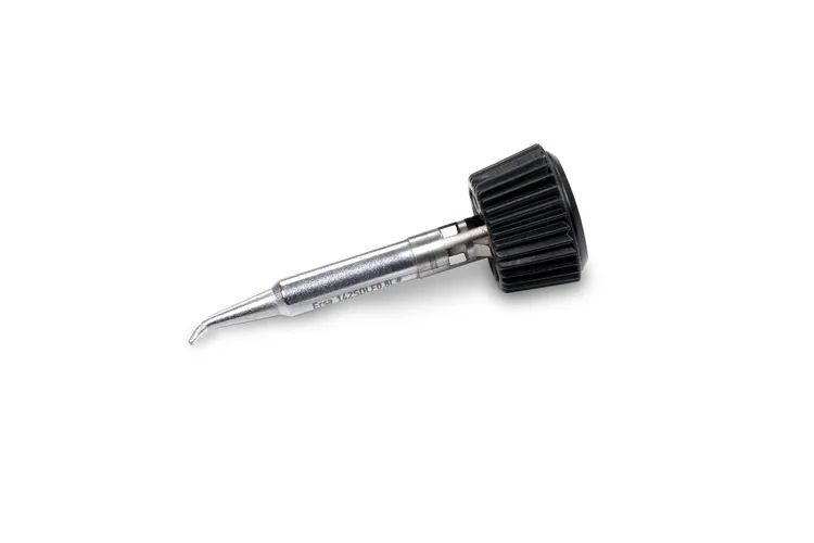 0142SDLF08L/SB - Жало паяльное для паяльников ERSA I-Tool MK2, I-Tool Nano MK2, изогнутый под углом 45° конус 0,8 мм, удлиненный