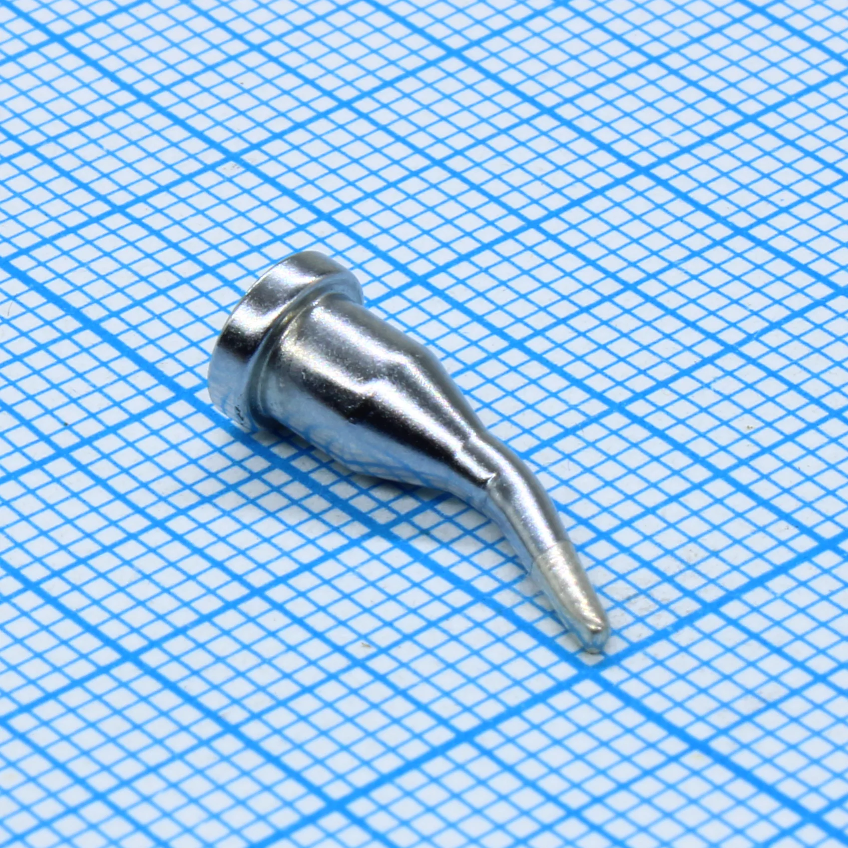 LT 4X soldering tip - Жало для паяльника WP80/WSP80/FE75, наклонный клин 1,2х0,4мм, L=16,5мм