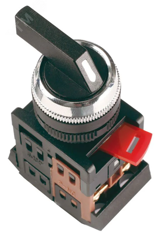 Переключатель ALCLR-22 на 3 полож. черн. I-O-II 1з+1p BSW10-ALCLR-3-K02
