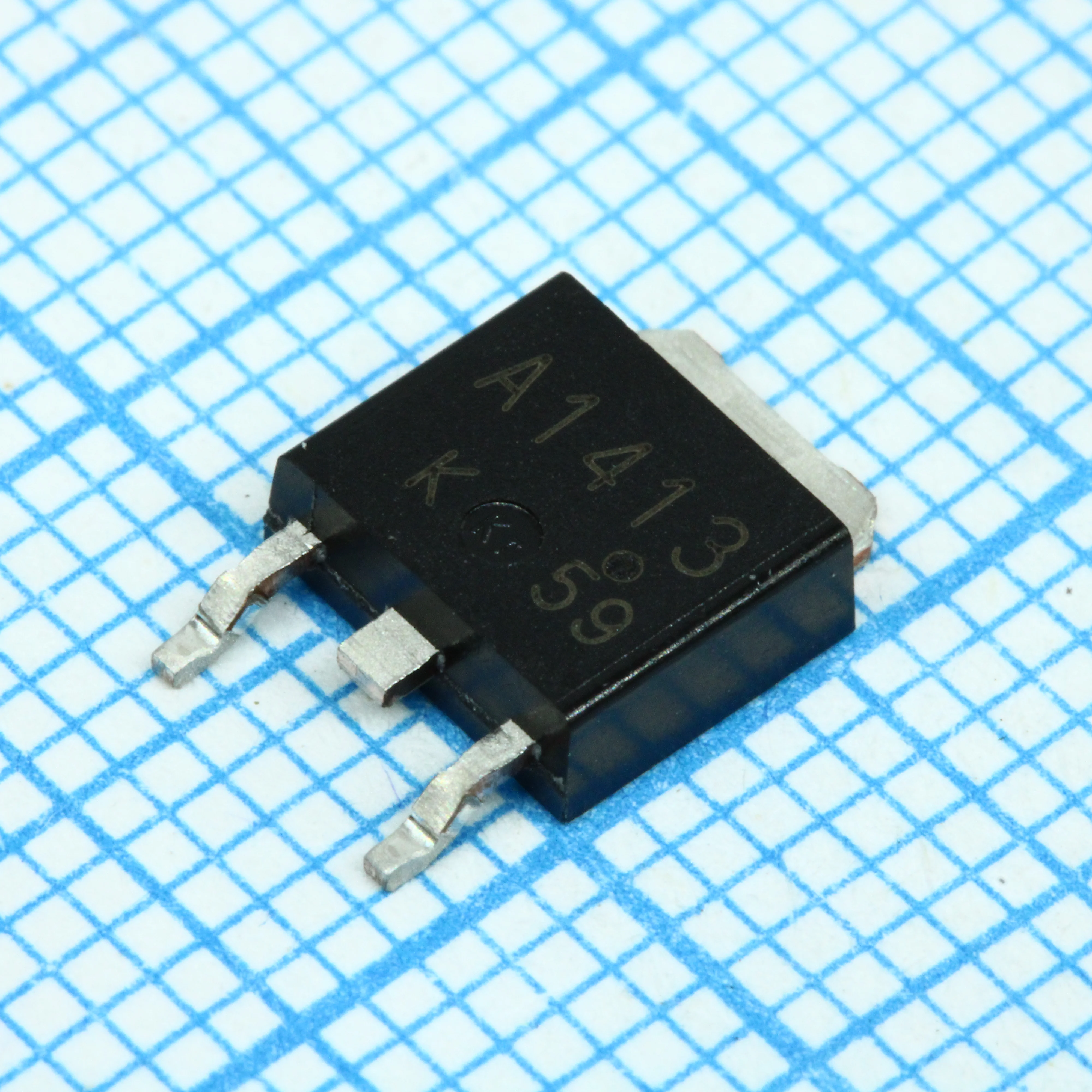 2SA1413 K - Биполярный транзистор, PNP, 600 В, 1 А, 2 Вт (Комплементарная пара 2SC3632)