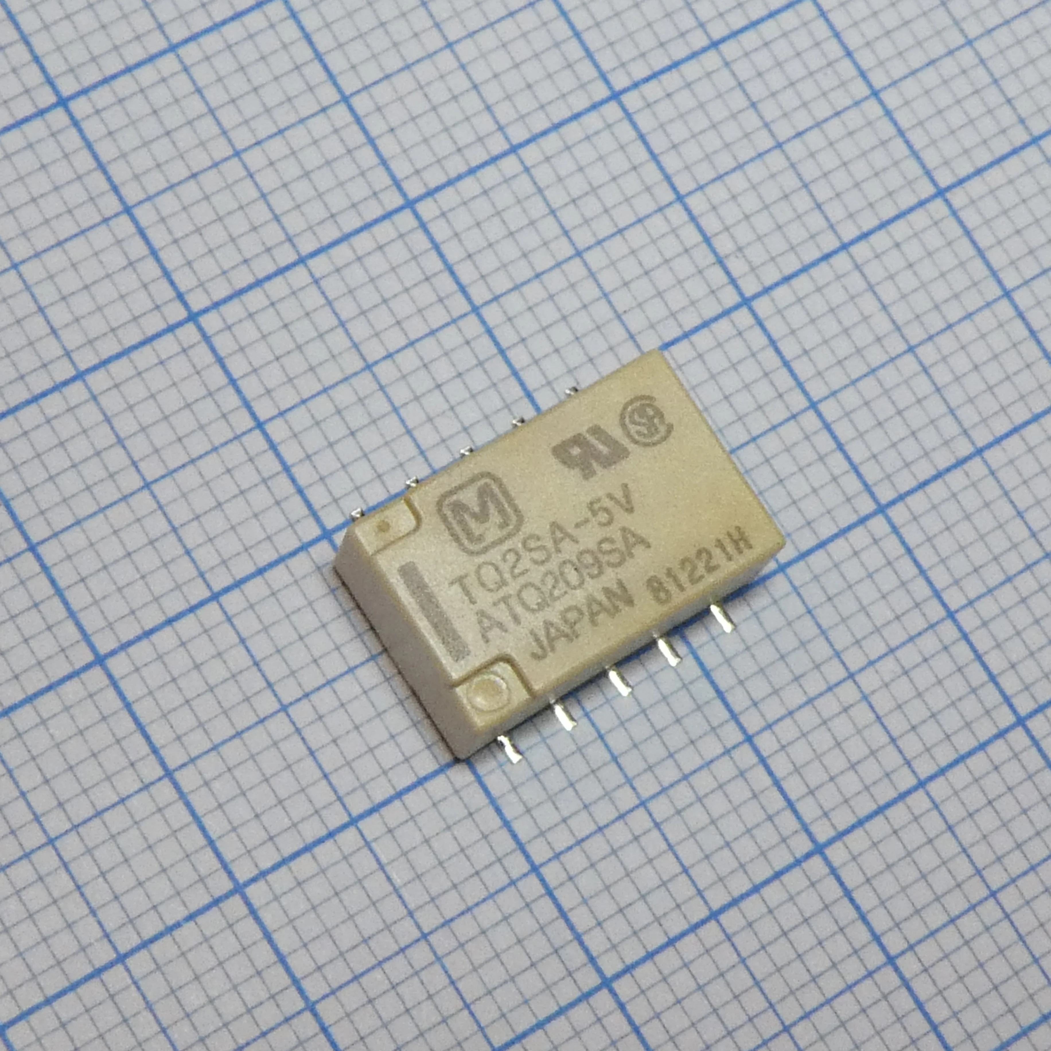 TQ2-SA-5V - Сигнальное реле для печатного монтажа, 5В DC, 2А