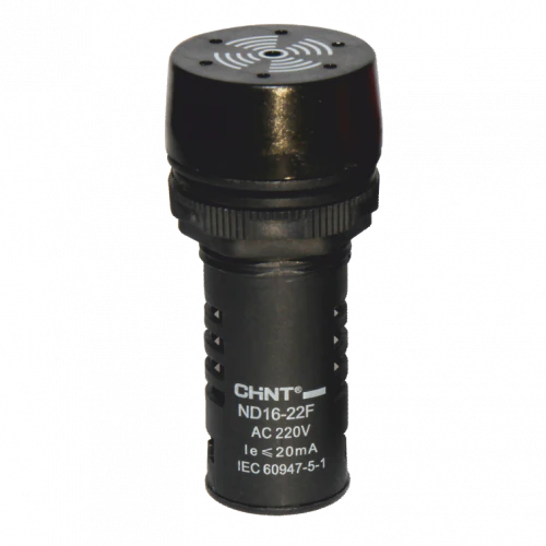 Сигнализатор звуковой ND16-22F d22мм черн. AC/DC 24В 593380