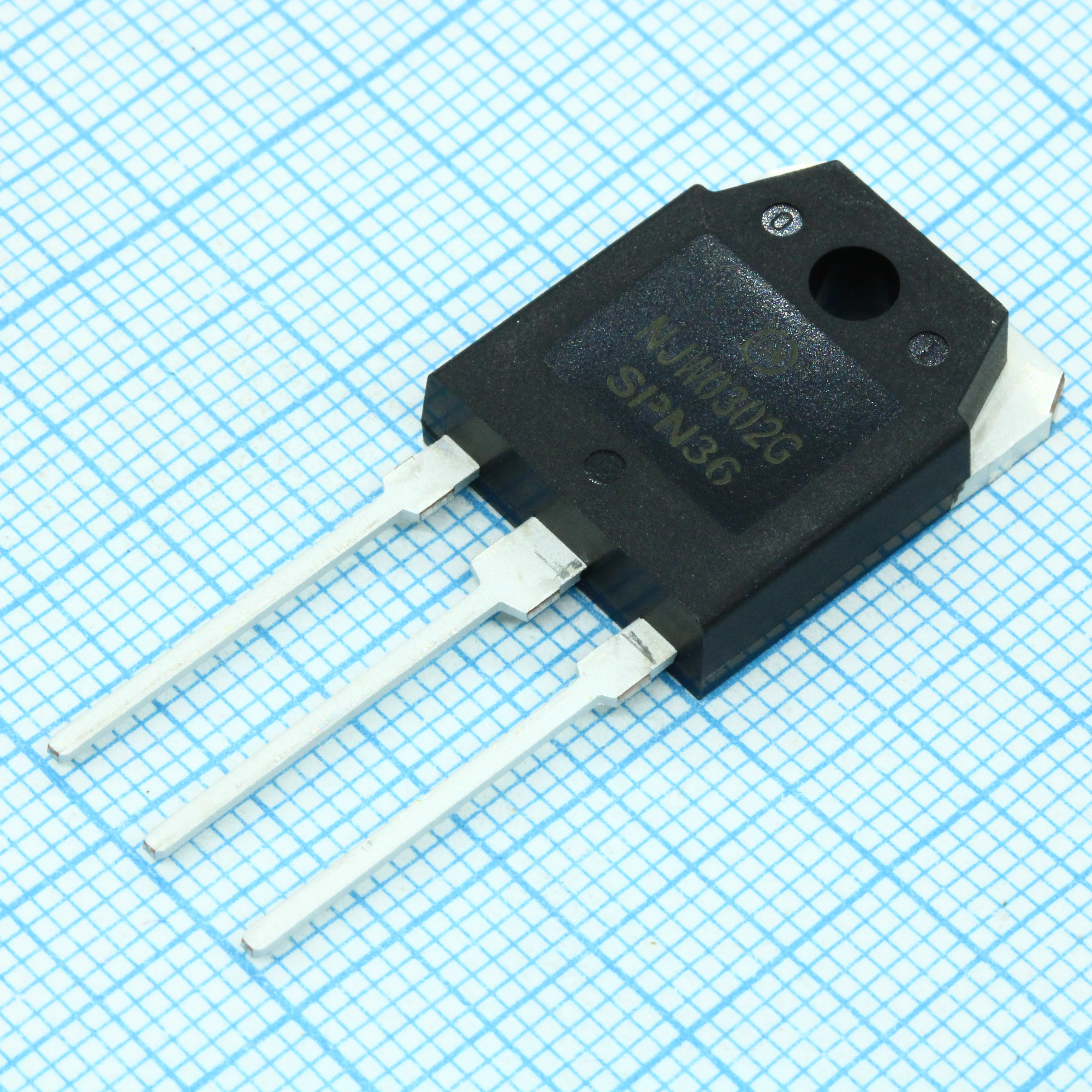 NJW0302G - Биполярный транзистор, PNP, 250 В, 15 А, 150Вт
