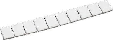 MS3.5WHT - Маркировка для клемм шириной 3,5 мм, упаковка 80 шт., белая, чистая