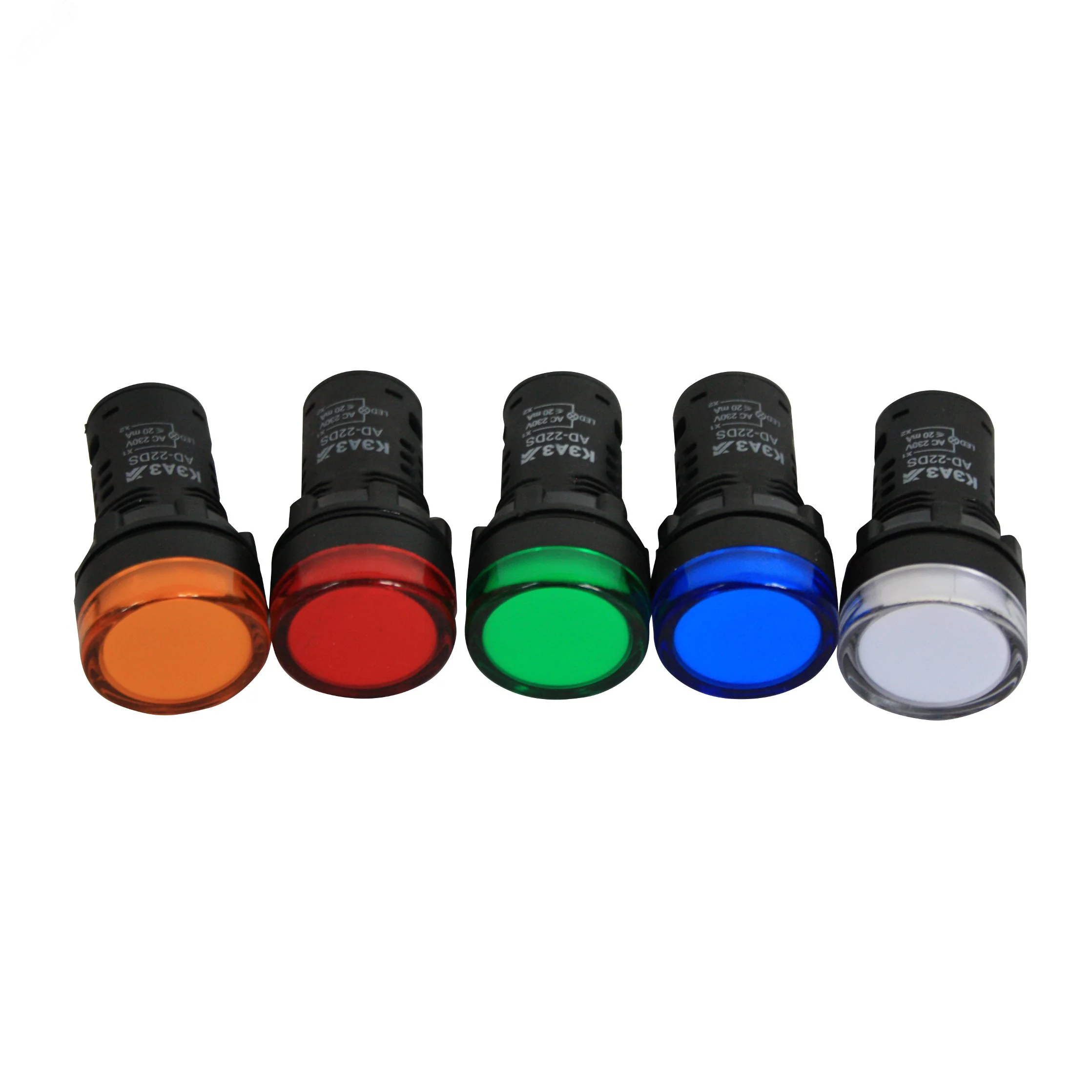 Лампа AD22DS(LED) матрица 22мм 230В крас. 238566