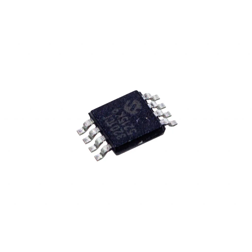 MCP3201-CI/MS - 12-ти разрядный АЦП электропитание 2.7В  одноканальный шина SPI 8MSOP