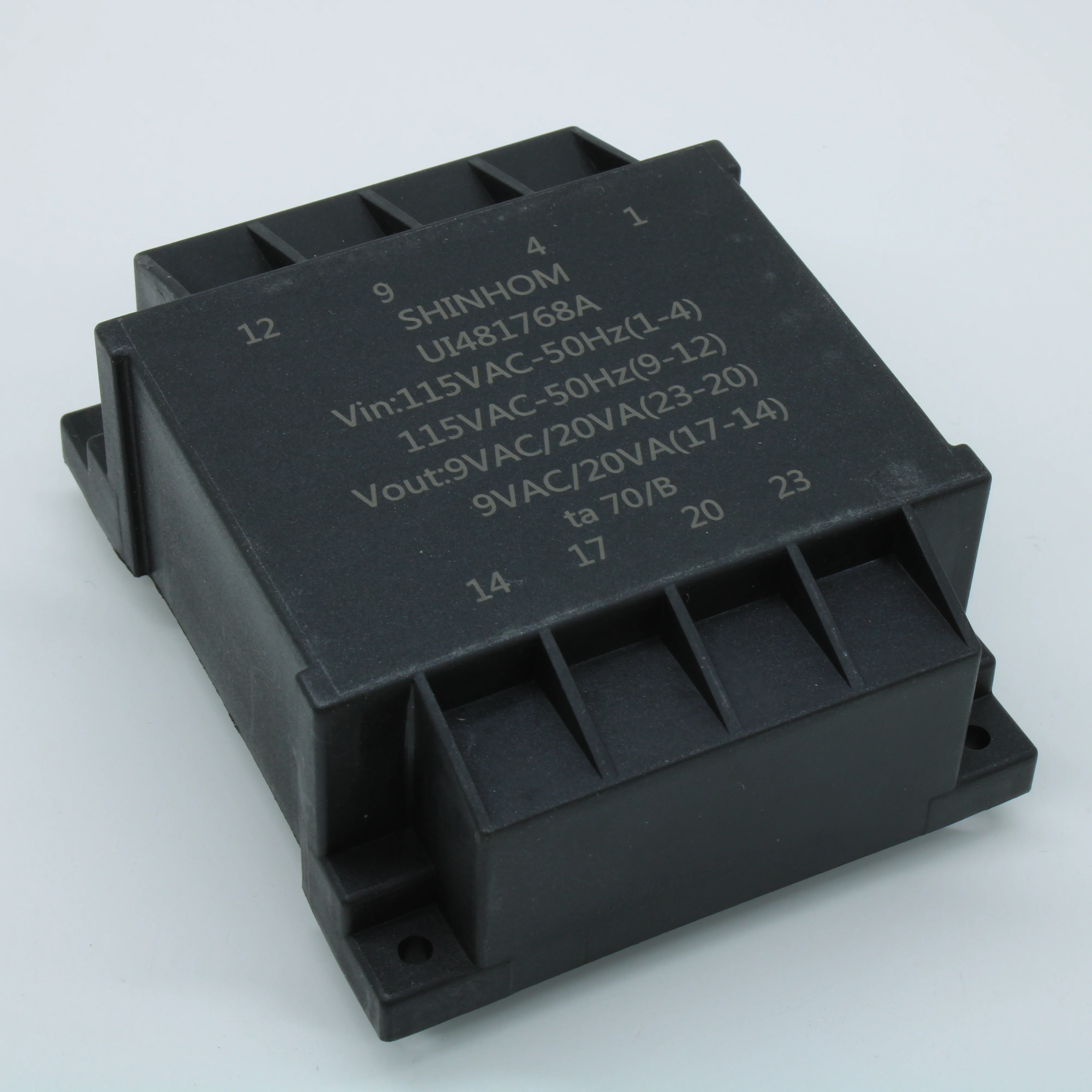 UI481768A - Трансформатор питания 40ВА  2*115В, 2x9В , 2x2222мА ta70°/B
