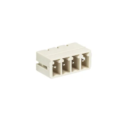 Вилка Wiecon 8513 S / 4 W - Вилочный разъем, горизонтальный, на плату, шаг 3,5 мм, 4 полюса, фиксация на плате пайкой, 250V, 8А, без маркировки, цвет: серый, серия 8513 S W