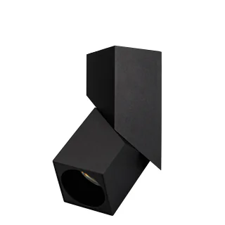 Светильник SP-TWIST-SURFACE-S60x60-12W Warm3000 (BK, 30 deg) 026771(1) - Накладной поворотный светильник 12 Вт. Цвет ТЕПЛЫЙ 3000K, св.поток 1000лм, CRI(Ra)>90, угол свечения 30°, угол регулировки наклона 90°, угол поворота 355°. Корпус прямоугольный, черн
