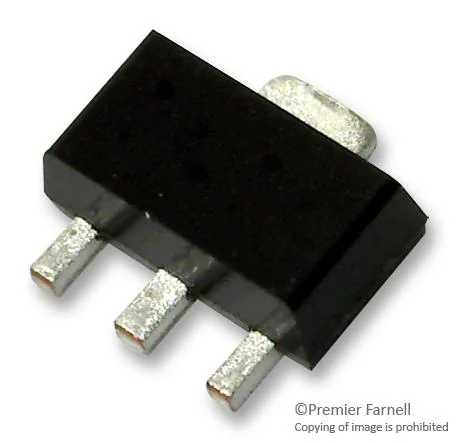 FCX658ATA - Биполярный транзистор NPN 400В 0.5A SOT-89