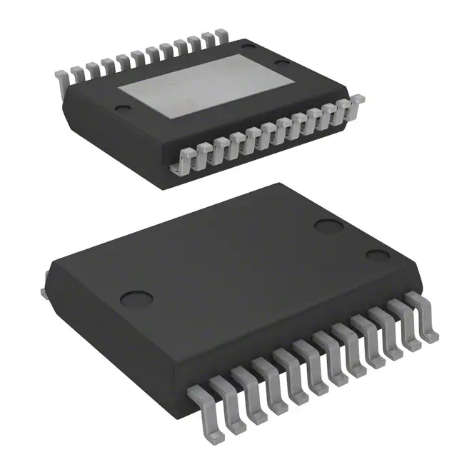 VNQ5050AK-E - Интеллектуальный ключ верхнего плеча х4 41В/4.5 - 36В/19А/50мОм с аналоговым сенсором тока.