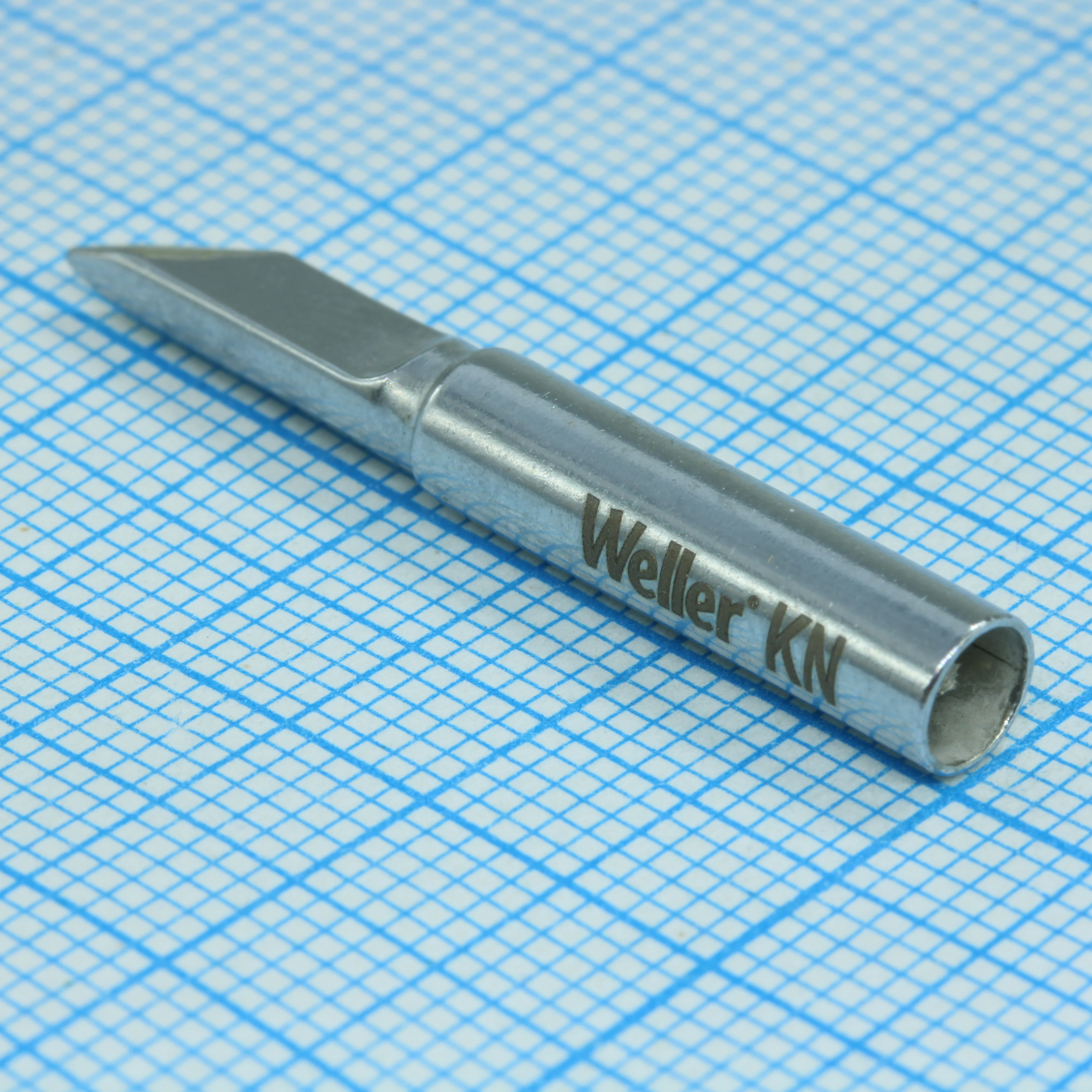 XNT KN soldering tip 2,0mm - Жало для паяльника WXP65/WP65/WTP90, скошенный нож 2,0мм, L=33мм