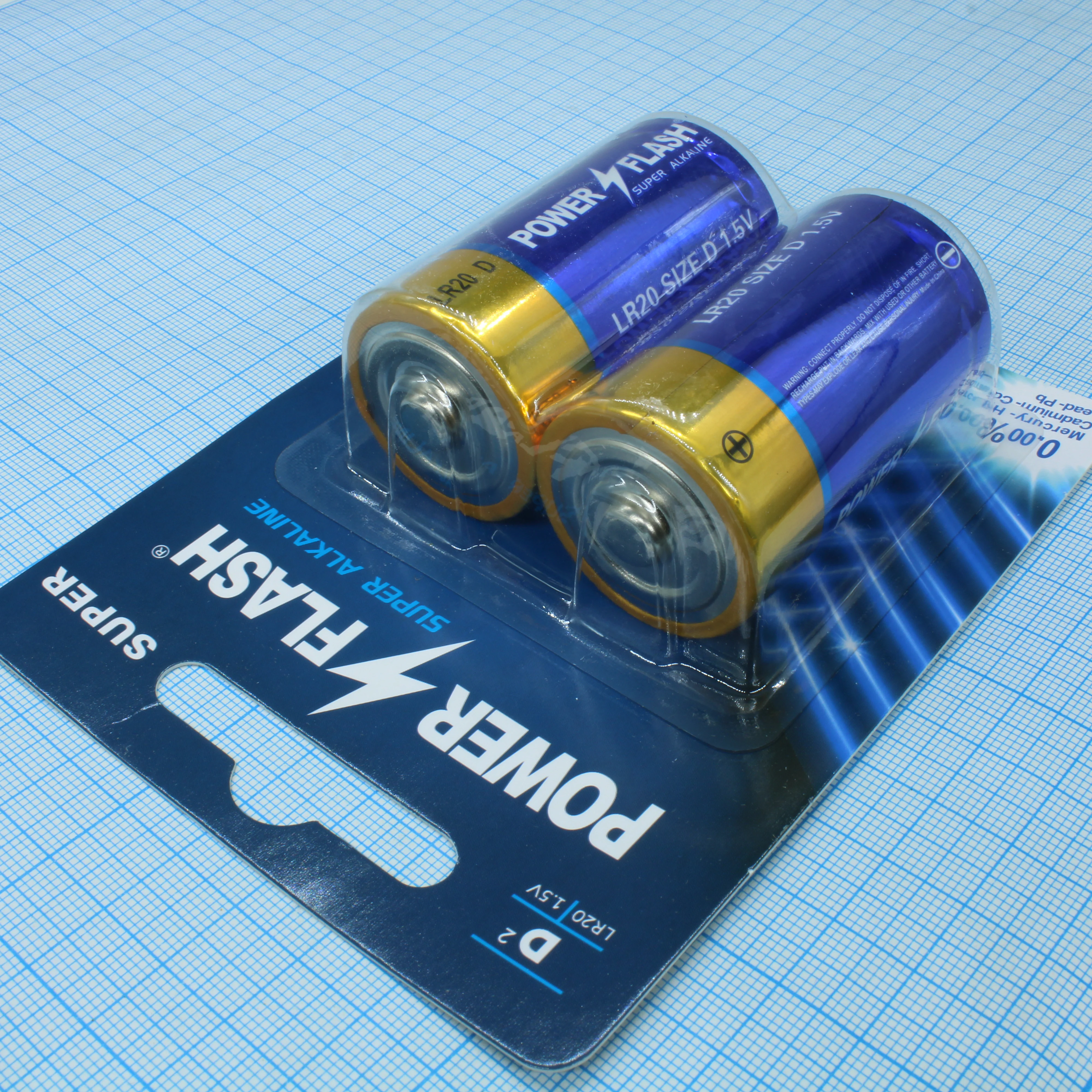 LR20-B2 D SIZE - Элемент питания алкалиновый D 1.5v BL2