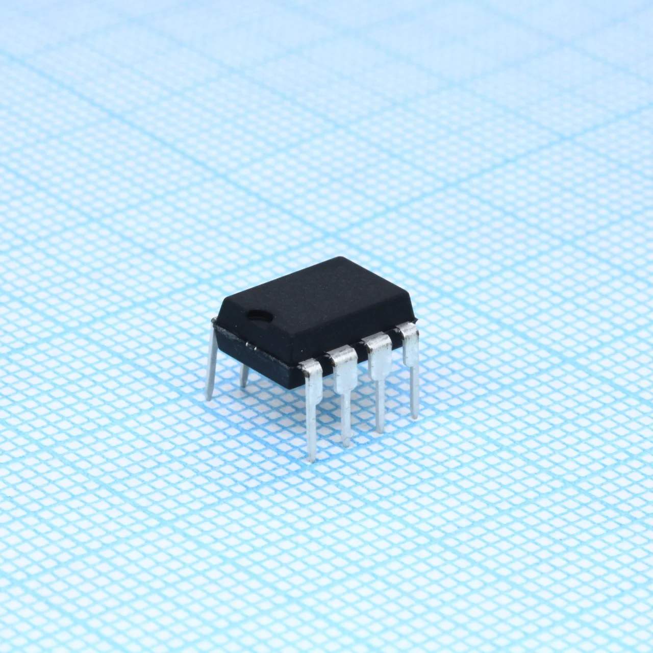 HCPL-7710-000E - Быстродействующая оптопара, CMOS, 12Мбод, x1 10мА -40…+100
