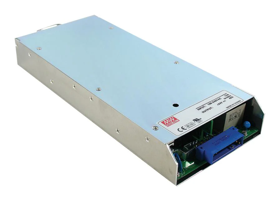 RCP-1000-24 - Преобразователь AC/DC для установки в 19" шасси