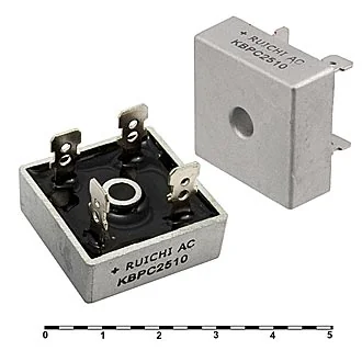 KBPC2510  25A  1000V  (BR2510) - Диодный мост 25 A, 1000 В
