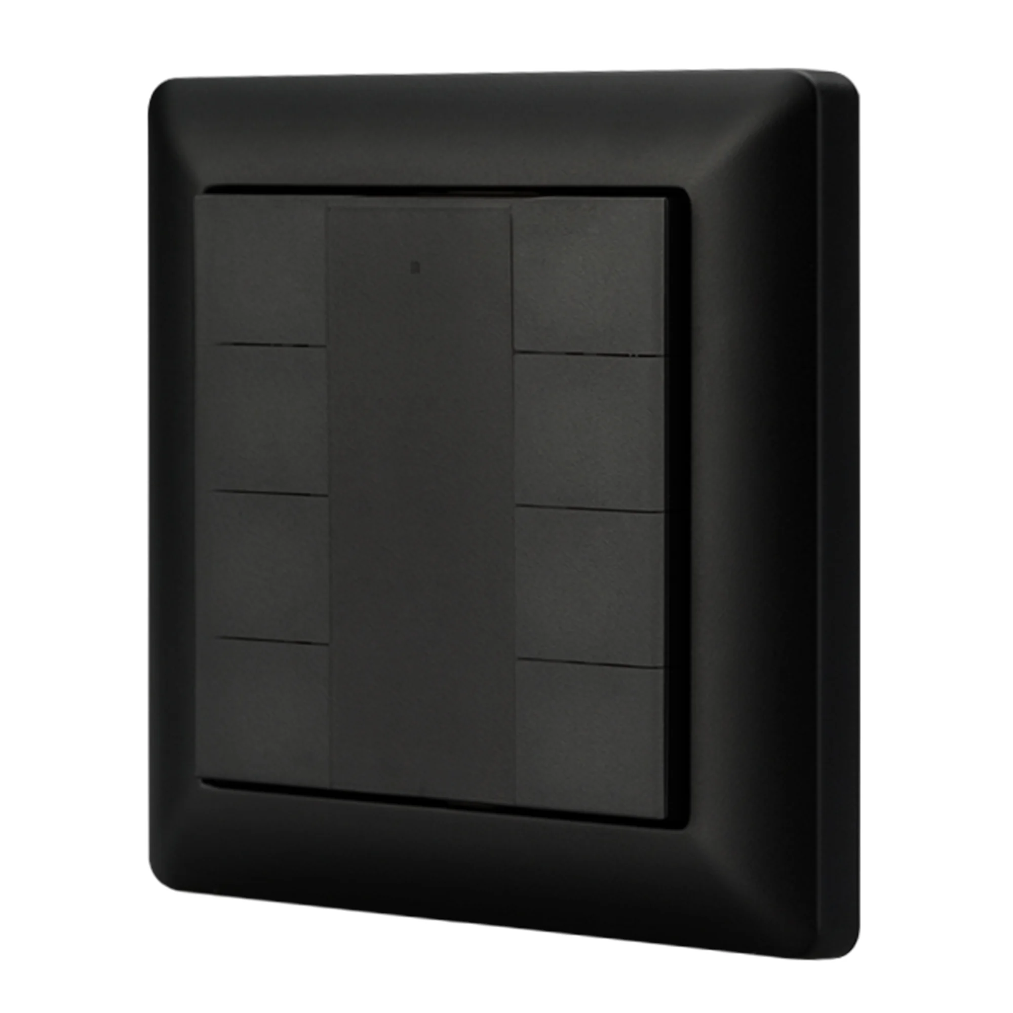 INTELLIGENT ARLIGHT Панель DALI-223-8K-D2-IN-BLACK (BUS, Free purpose) 032500 - Встраиваемая кнопочная черная пластиковая панель для работы по протоколу DALI-2. 8 кнопок свободного функционала. Назначение кнопок задается в мастер-контроллере серии DALI-LO