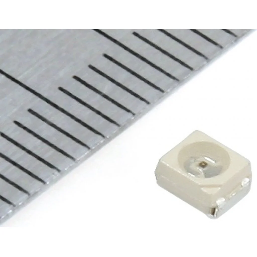 KA-3528SURC - Светодиод smd 3,5х2,8мм/красный/628нм/110-230мкд/прозрачный/120°