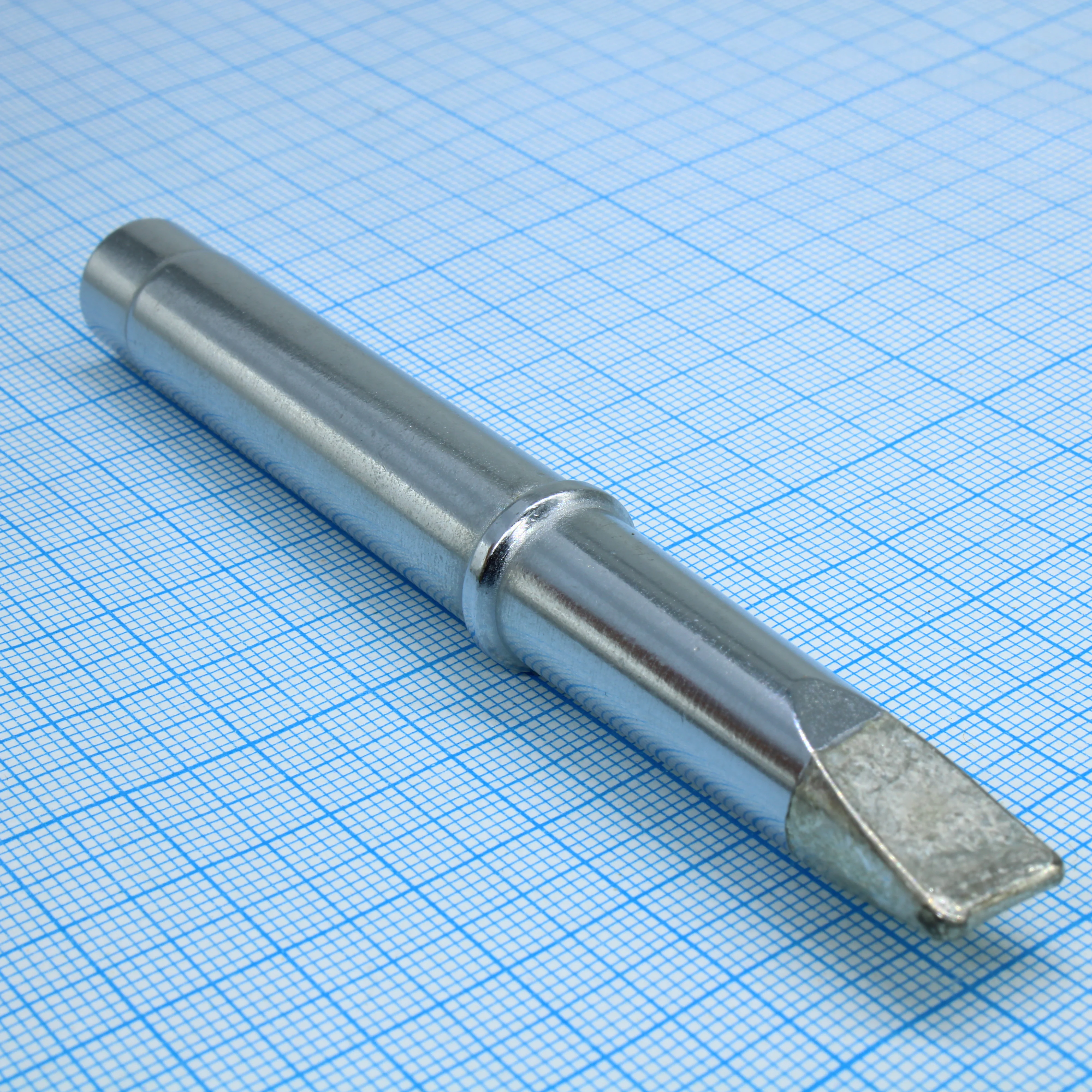 CT2F7 soldering tip 10.0mm - Паяльное жало для паяльника W 201, клин 10мм 370°С
