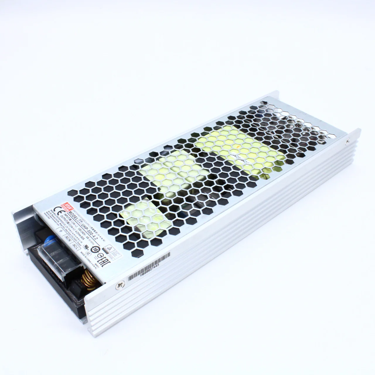 UHP-500-4.2 - AC-DC, 336Вт, вход 90…264В AC, 47…63Гц, выход 4.2В/80A, ККМ, рег. вых 3.6…4.4В, изоляция 3750В AC, в кожухе 232х81х31мм, -20…+70°С