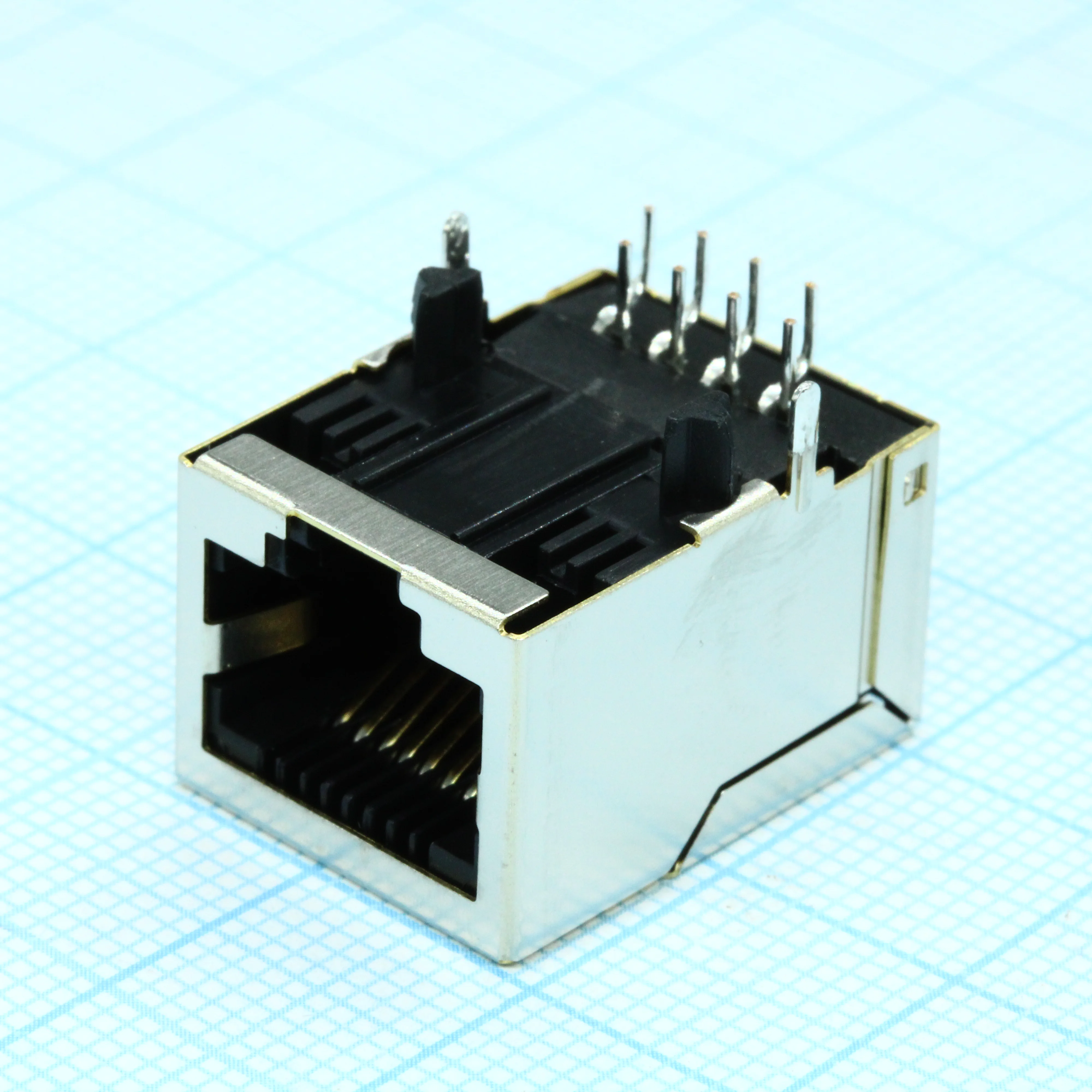 J00-0014NL - Модульный разъем, Cat5/6, RJ45, Гнездо, 8 контакт(-ов), 1 порт