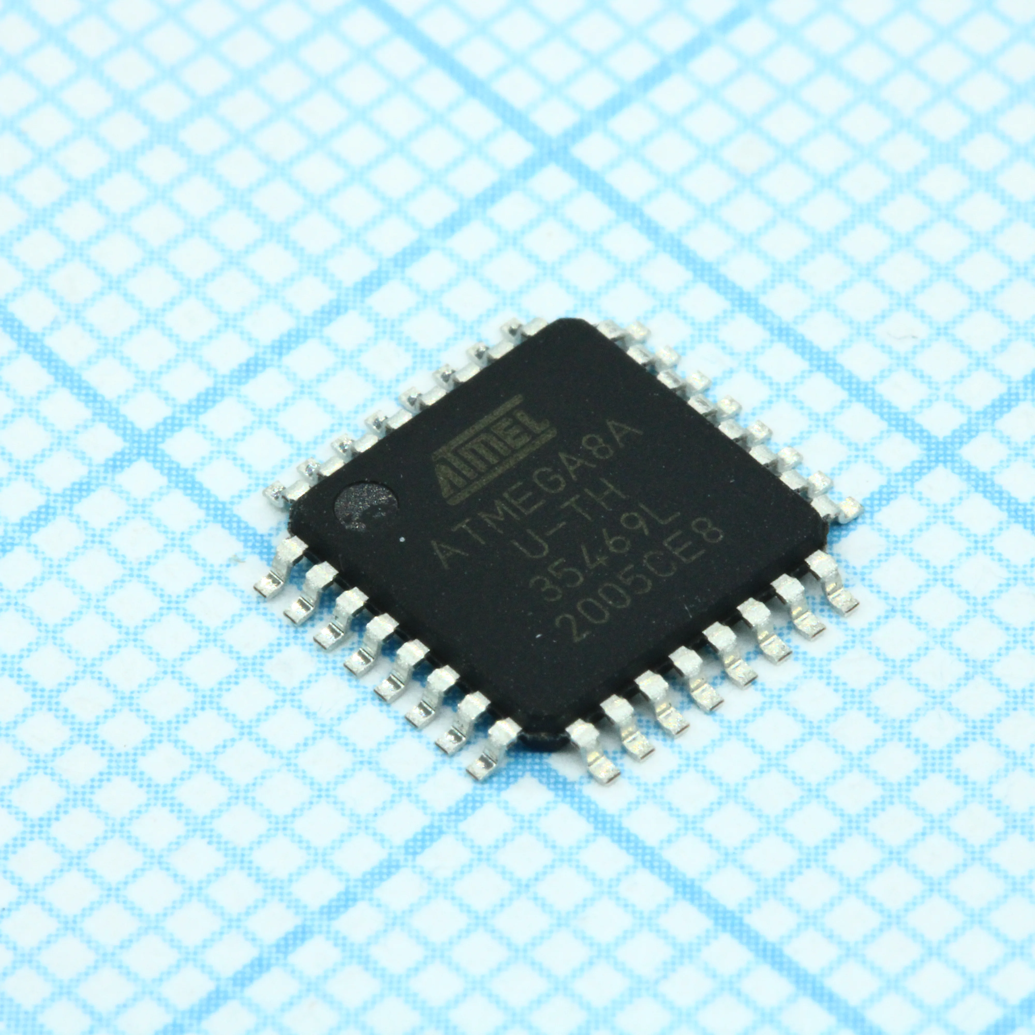 ATMEGA8A-AUR - Микроконтроллер 8-бит 8Кбайт Флэш-память 32TQFP
