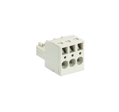 Розетка Wiecon 8513 BFK/ 3 TOP - Розеточный разъем, прямой, на кабель, шаг 3,5 мм, 3 полюса, номинальное сечение: 1,5 мм кв., пружинная фиксация провода, 250V, 8А, с маркировкой, цвет: серый, серия 8513 BFK