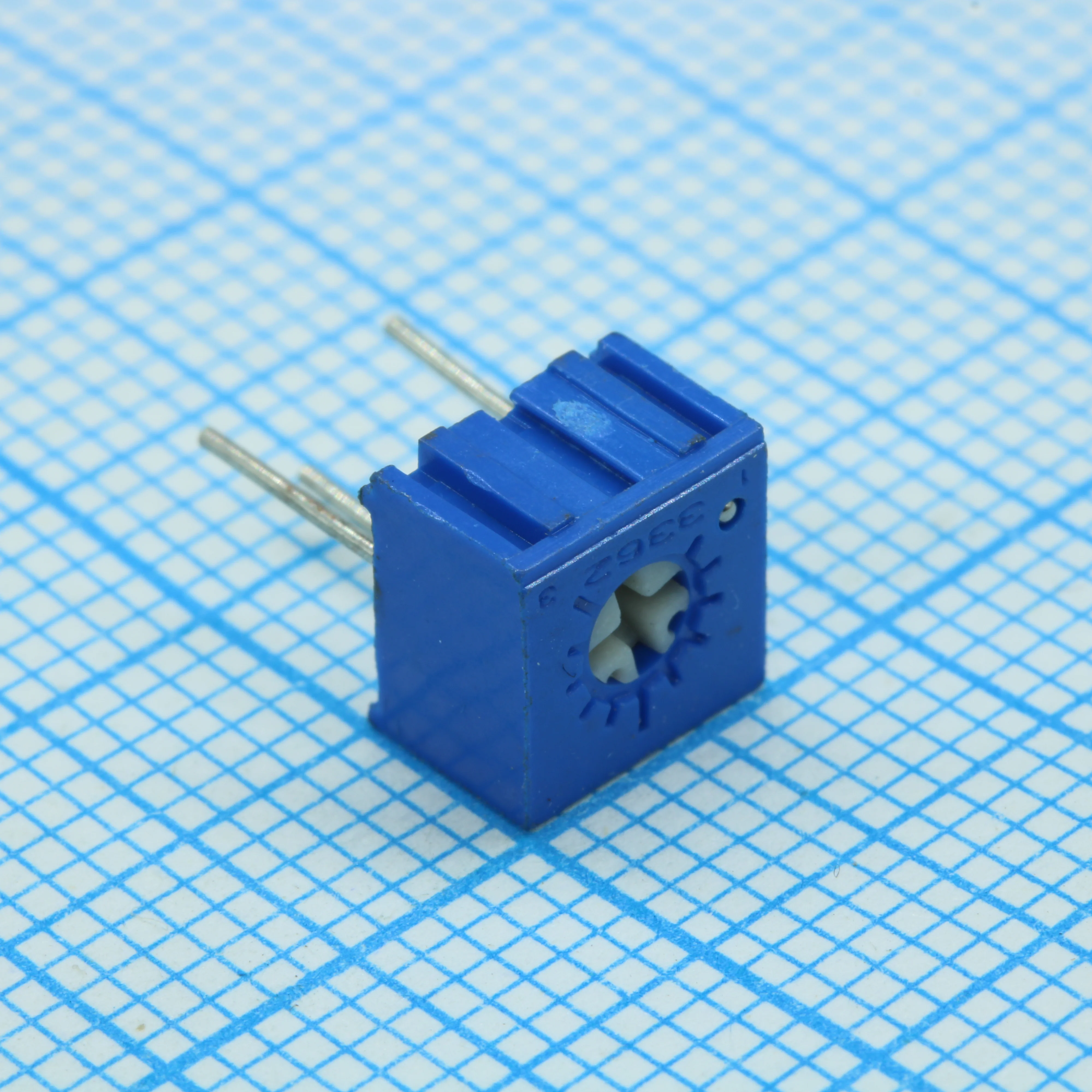 3362P-1-501 - Потенциометр однооборотный 500Ом 0.5Вт PC PIN