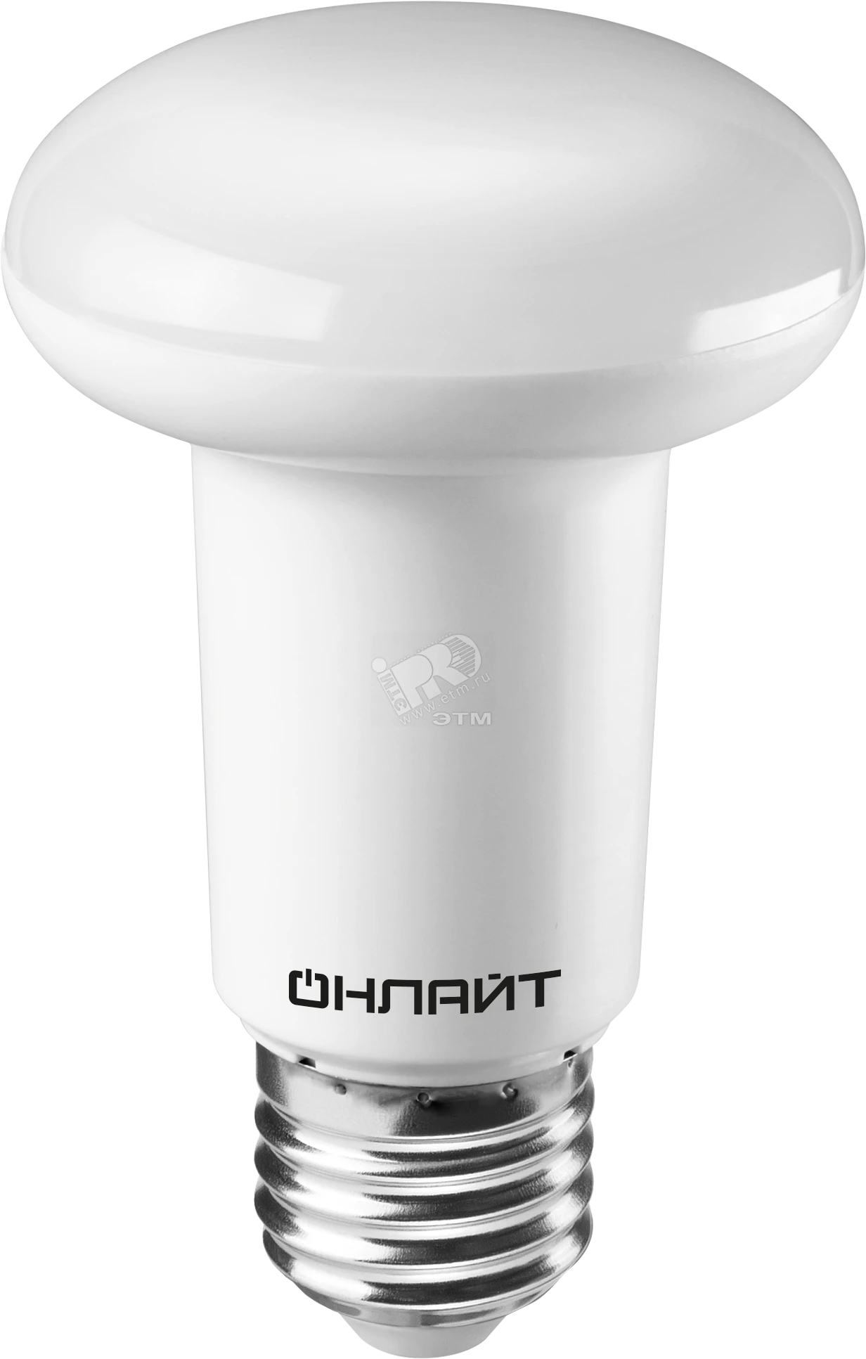 Лампа светодиодная LED зеркальная 8вт E27 R63 белый 19221